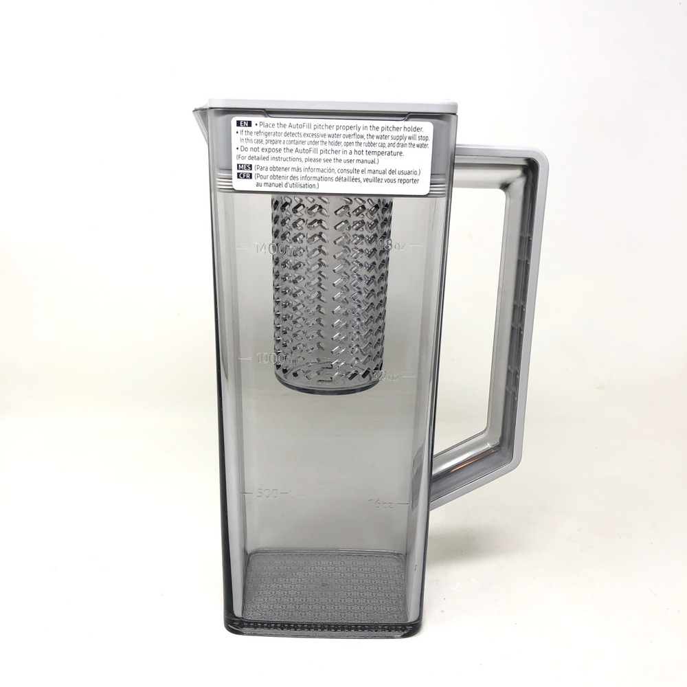 Samsung 48oz AutoFill Water Pitcher DA61-14174A001 Gray Infuser Refrigerator OEM